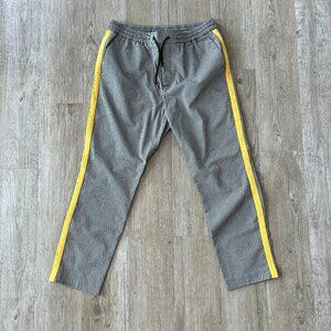 Mens Topman Black/White Printed Pants - 34R